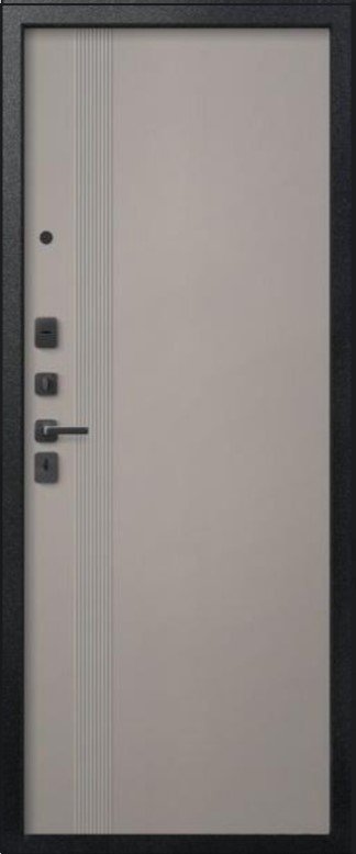 Товар Дверь V-17 Черный муар + Кашемир графит - Кашемир грей DIS007355