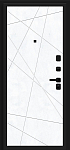 Дверь Кьюб RBE Slate Art/Snow Art BR5141 фото