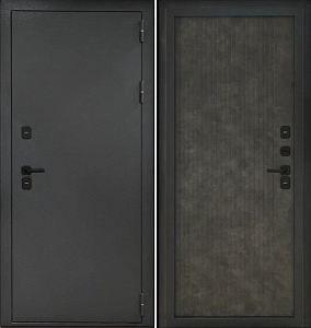 Товар Дверьберг ТЕРМА БУКЛЕ ГРАФИТ  БЕТОН ЛОФТ ГРЕЙ DIS007275